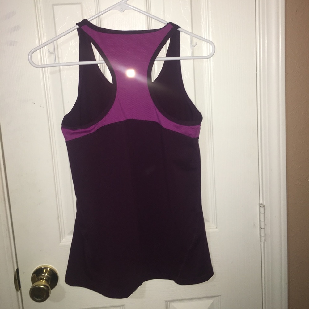 Fabletics Purple Racerback Top - Picture 2 of 4